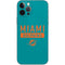 NFL Miami Dolphins Teal Performance Series iPhone 12 Pro Skin